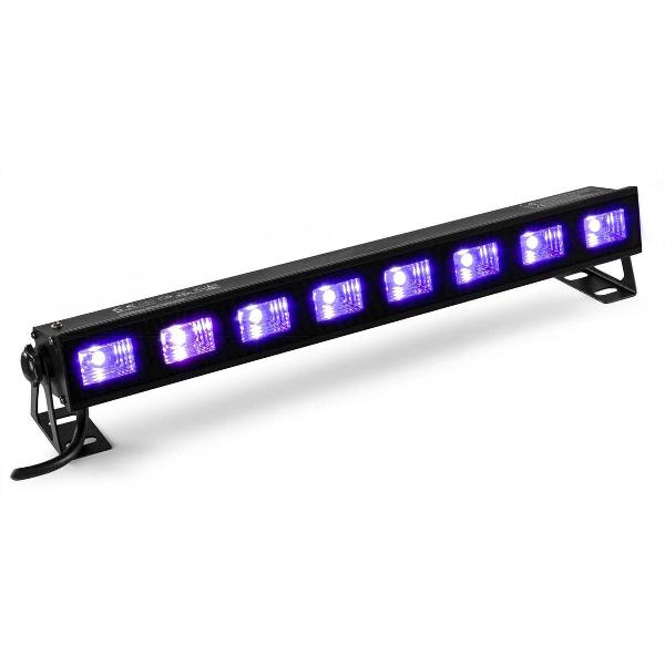 8X3W LED UV BAR Blacklight - Glow in the dark