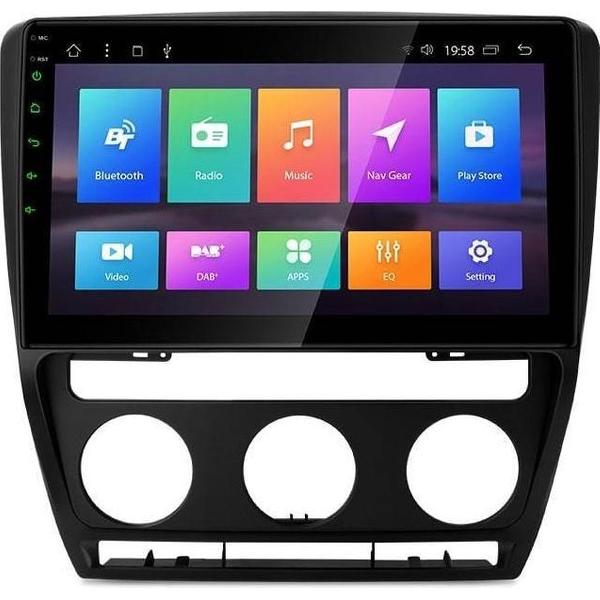 Skoda Radio Navigatie 10.1 inch Android 8.1 Octa-core