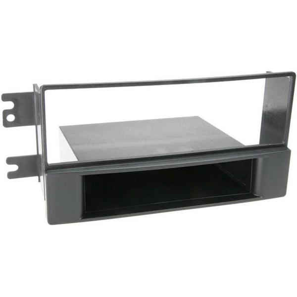 1-DIN Paneel met aflegbakje. Kia Cerato 2005 > Kleur: Zwart