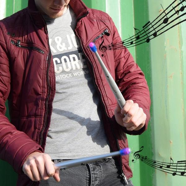 MikaMax Drumstokken met Geluid 35cm Instrument - Rhythm Sticks