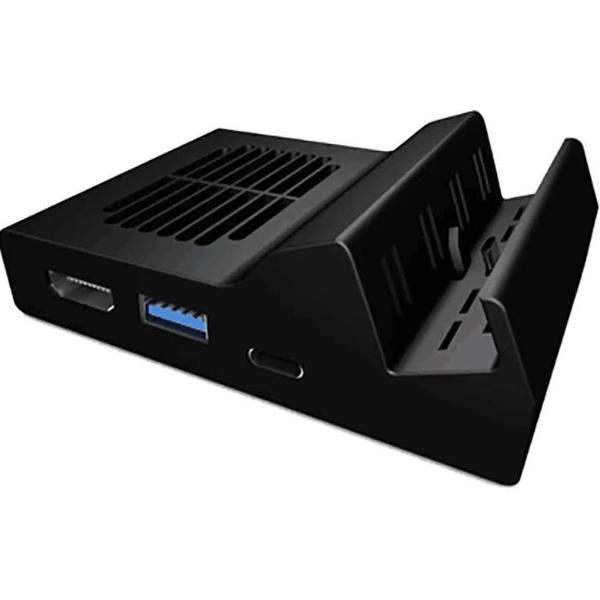 DrPhone CooV - USB-C naar HDMI Switch – voor o.a. Nintendo Switch / Samsung - Standaard – 3.1 USB Poort – Type C – Zwart