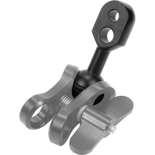 PULUZ Light Diving Aluminium Clamp Ball Head Mount op YS Head Adapter