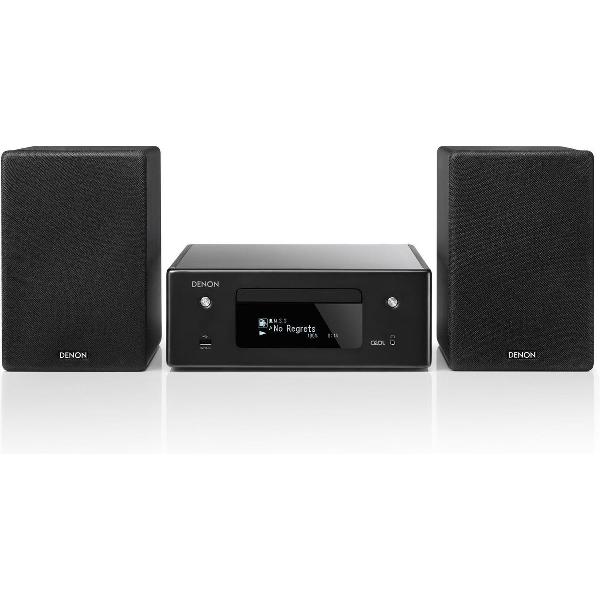 Denon CEOL N10 Home - Minisysteem met HEOS Built-in, Airplay 2 en Bluetooth - Zwart
