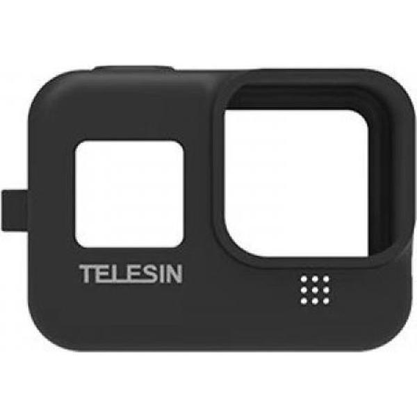 PRO SERIES Anti-Shock Soft Siliconen Case Cover Geschikt voor GoPro HERO 8 - Zwart