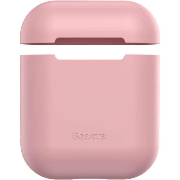 Baseus Silicone AirPods Case - Roze