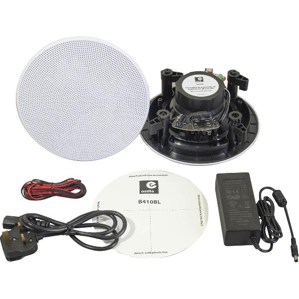 E-Audio Bluetooth Badkamer Speaker Systeem - 2x 5.25 inch plafondluidsprekers