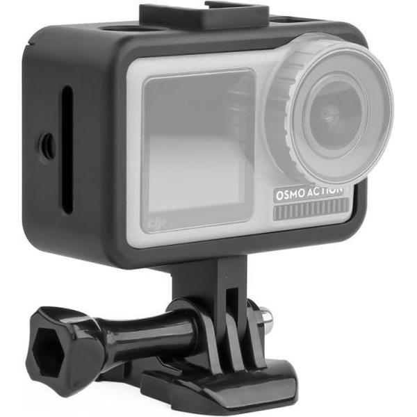 Standaard grensframe-montage beschermende behuizing met schroef voor DJI Osmo Action (zwart)