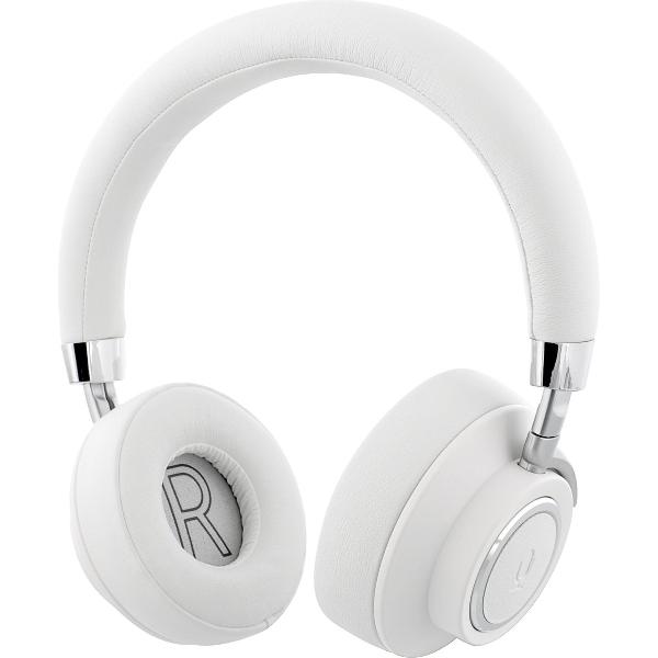 STREETZ HL-503 Voice Assistant Bluetooth Headset - Microfoon & Control button - 3,5mm audio-ingang - Wit