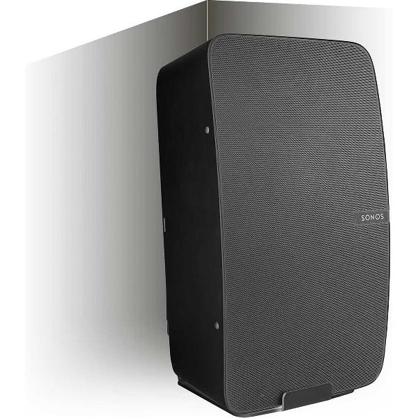 Vebos hoekbeugel Sonos Play 5 gen 2 zwart - verticaal