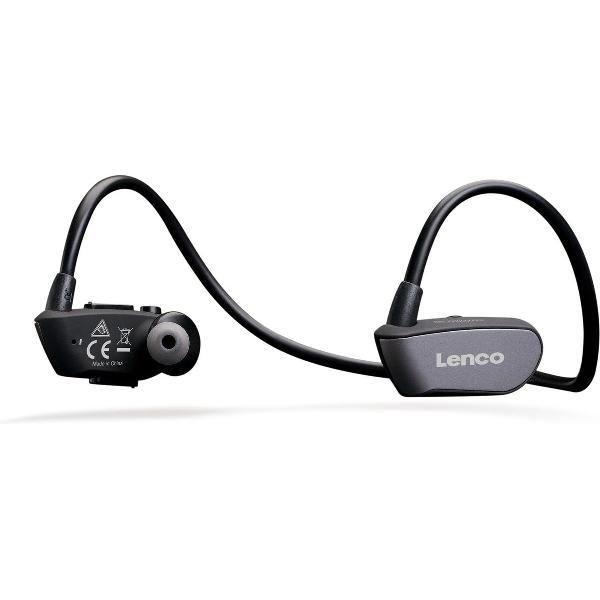 Lenco BTX-860 - Draadloze oordopjes 2 meter waterdicht - Zwart