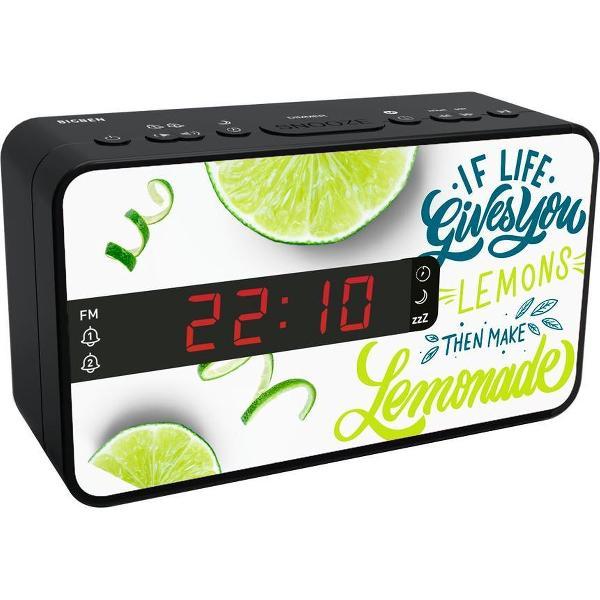 Bigben Wekkerradio Quotes - 3 Wisselbare Panelen