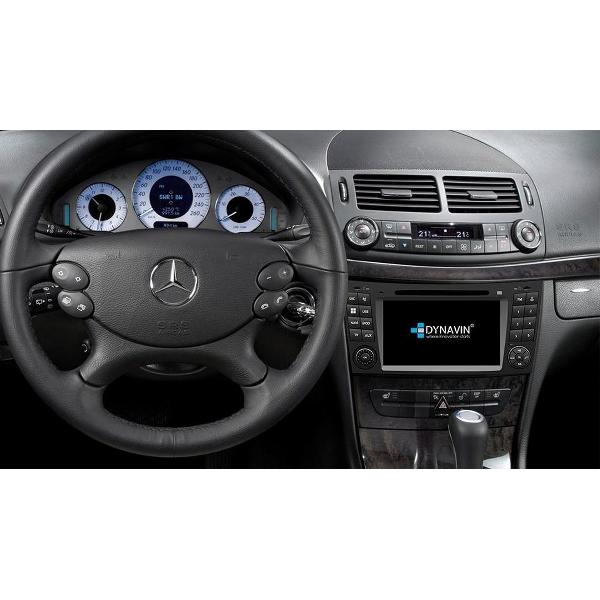 DVN N7 MBEPRO Navigatie Mercedes E klasse W211 dvd parrot carkit carplay android auto TMC DAB+ MOST