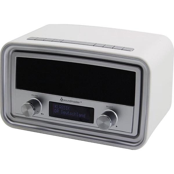 Soundmaster UR190WE Wekker radio DAB+ tafelmodel - Wit
