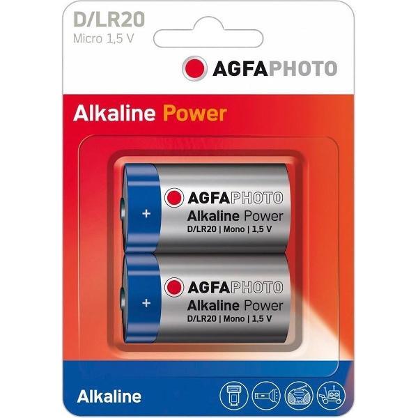 AgfaPhoto 110-802619 household battery Single-use battery D Alkaline 1,5 V