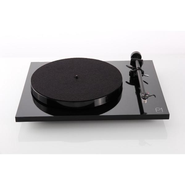 Rega Planar 1 Platenspeler - Carbon Cartridge - Zwart