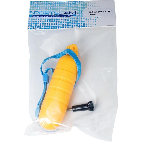 SportsCam Bobber grenade grip geel
