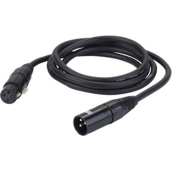 DAP Audio DMX kabel 10m - DMX XLR Kabel - 10m (Zwart)