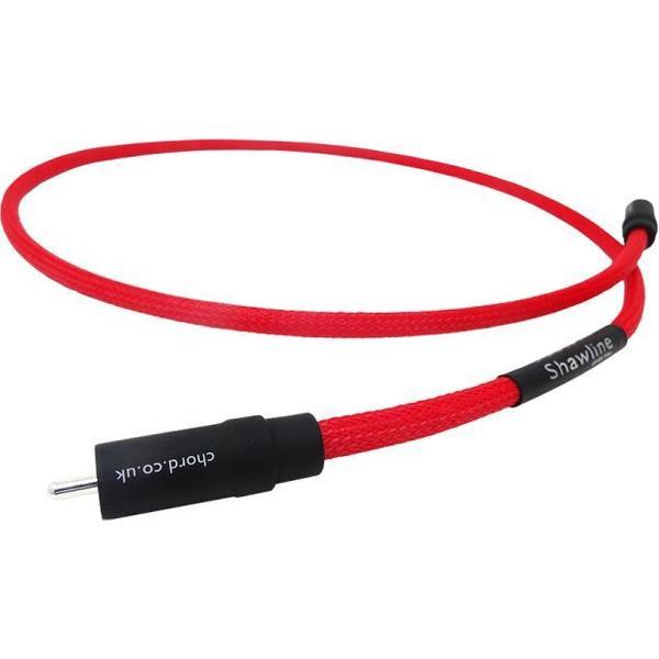 The Chord Company Shawline Digital 1BNC to 1BNC 1m - Digitaal Coaxiaal kabel