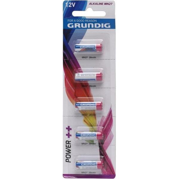 Batterijen 12 Volts Grundig 5x stuks