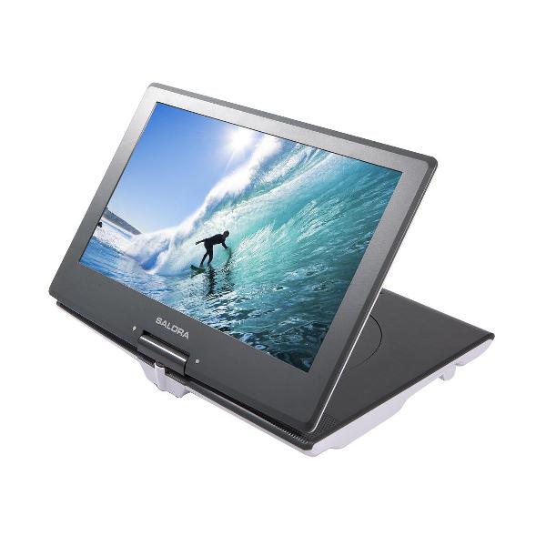 Salora DVP1400 - Portable DVD speler - 14 inch - Swivel - Accu - USB - SD - Accessoires