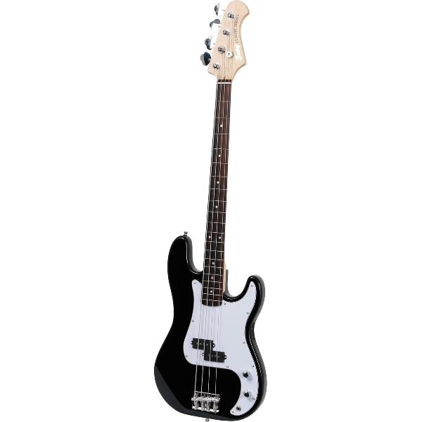 Fazley FPB118BK elektrische basgitaar zwart