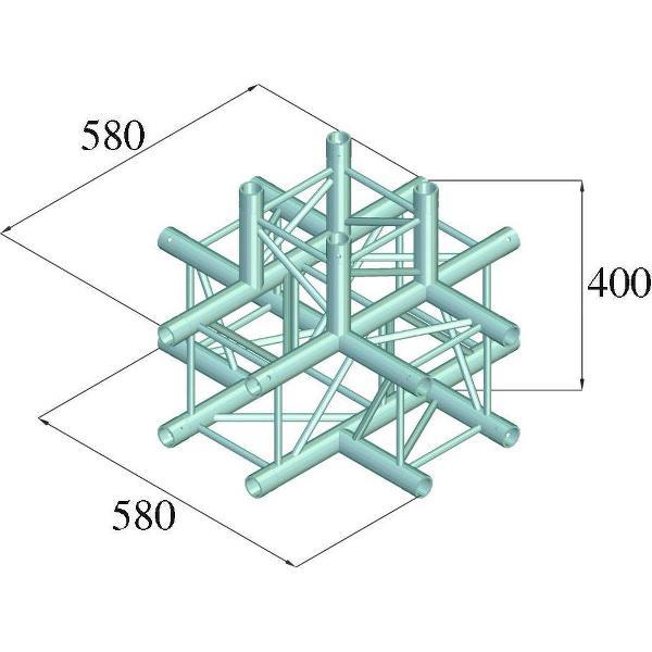 ALUTRUSS DECOLOCK DQ4-PAT51 5-Way Corner
