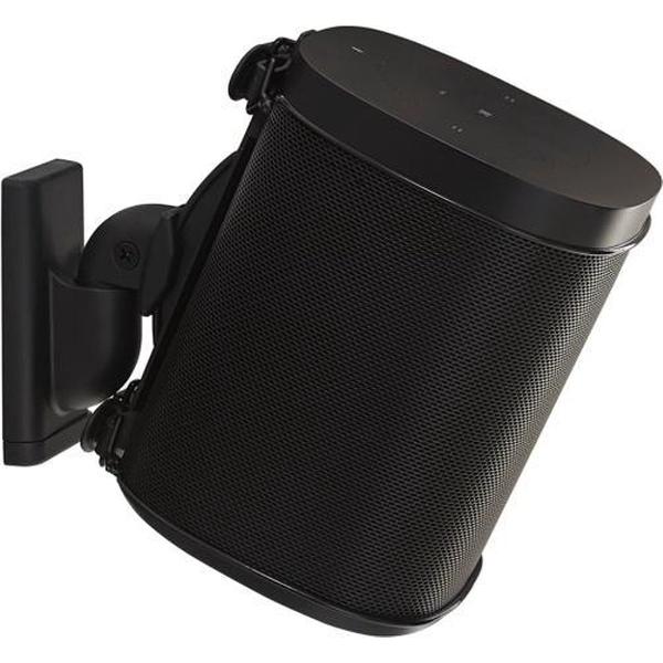 Sanus muurbeugel verstelbaar voor Sonos ONE, ONE SL & Play:1&3 - Zwart