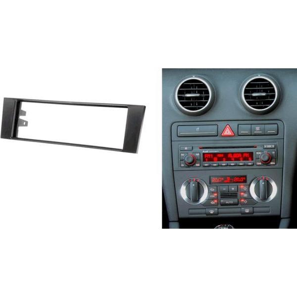 1-DIN frame AUTORADIO Kit AUDI A3 (8P/8PA) 2003-2008 11-007