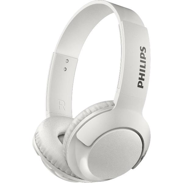 Philips SHB3075 - Draadloze On-Ear Koptelefoon - Wit
