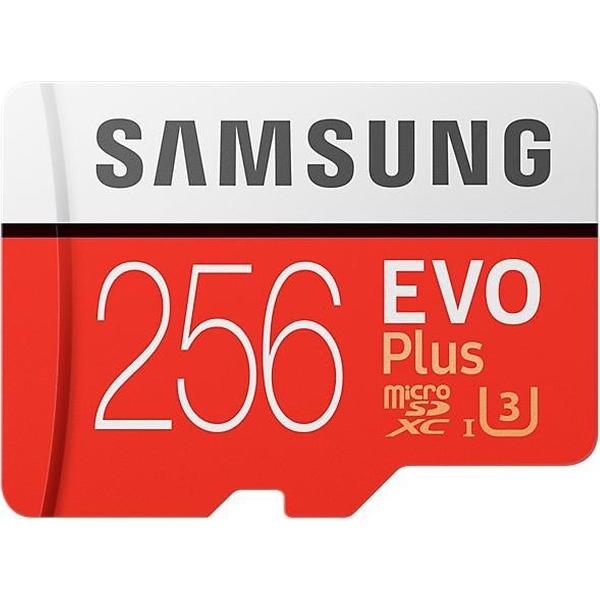 Samsung Evo Plus MicroSDXC 256GB - met adapter