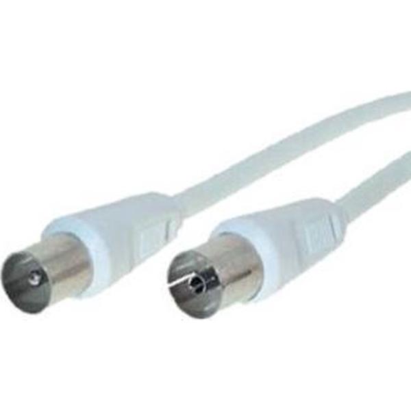 shiverpeaks BS80023-128 coax-kabel 2,5 m IEC Wit