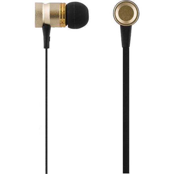 STREETZ HL-311 Bluetooth sport oordopjes met microfoon - Bluetooth 4.1 - Waterbestending - Goud