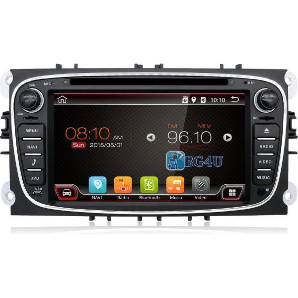 Navigatie radio Ford Focus Mondeo S-Max Galaxy, Android OS, 7 inch scherm, Canbus, GPS, Wi