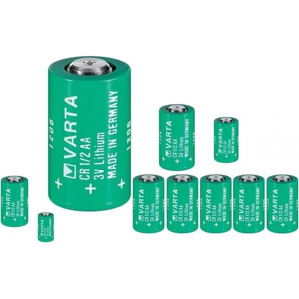 50 Stuks - Varta CR 1/2 AA lithium (3,0V)