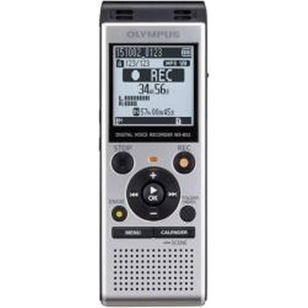 Olympus WS-852 dictaphone Intern geheugen & flash-kaart Zilver