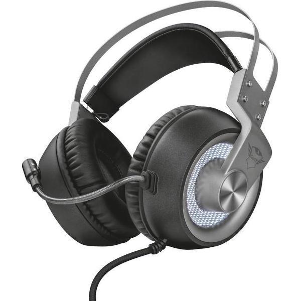 Trust GXT 4376 Ruptor 7.1 Headset Hoofdband Zwart, Zilver