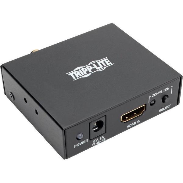 Tripp-Lite P130-000-AUDIO UHD 4K x 2K @ 30 Hz HDMI Audio De-Embedder/Extractor TrippLite