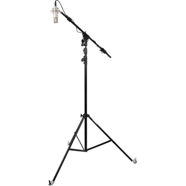 De Innox IVA 22 betreft een oerdegelijk microfoonstatief dat toegepast kan worden voor toepassingen die vragen voor overhead microfoons of richtmicrofoons. Het statief kan in hoogte versteld worden tot +/- 310 centimeter.