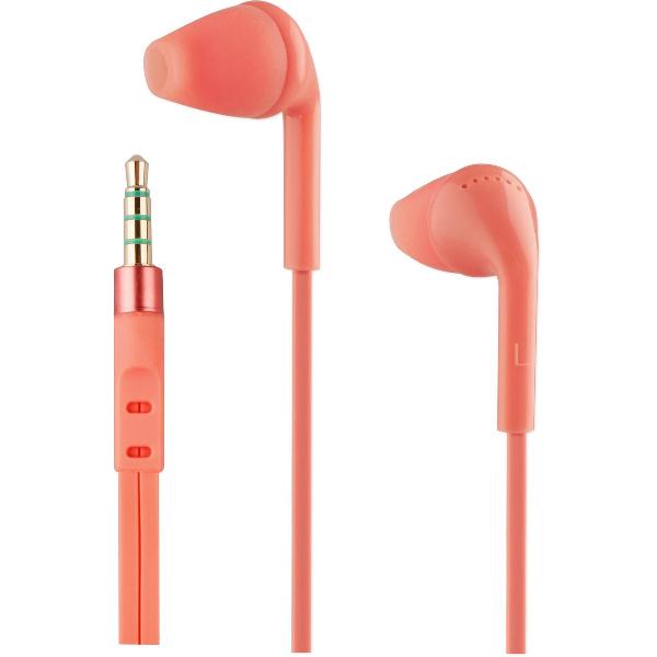 BeHello Oordopjes met afstandsbediening 3.5mm - Rood