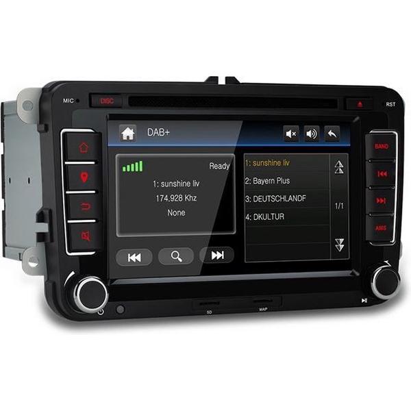Volkswagen, Seat en Skoda DAB+ Radio Navigatie Android RNS 510 Look