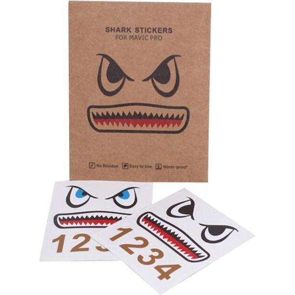 50CAL Shark sticker voor Mavic Pro, Mavic Air en de Spark