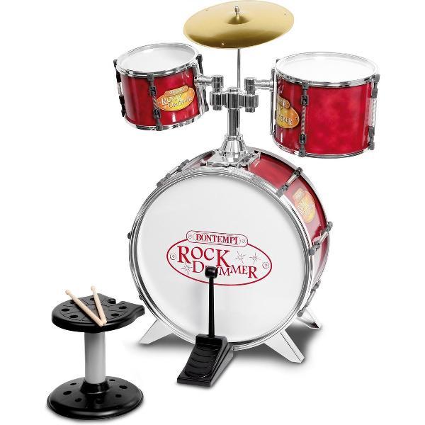 Drumstel Bontempi Genius incl. kruk 4-delig