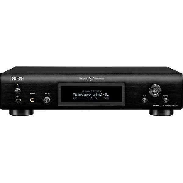 Denon DNP-800NE Audio Streamer - Netwerkaudiospeler met Wi-Fi en Bluetooth - Zwart
