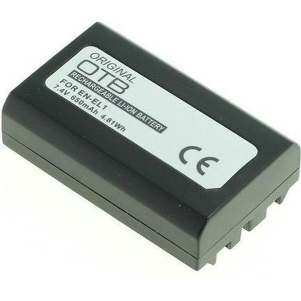 OTB Camera accu compatibel met Nikon EN-EL1 en Konica Minolta NP-800 / 650 mAh