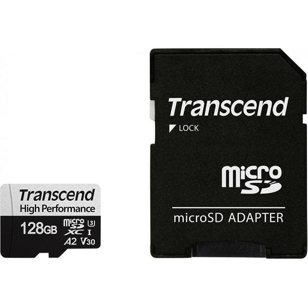 Transcend 330S flashgeheugen 128 GB MicroSDXC Klasse 10 UHS-I
