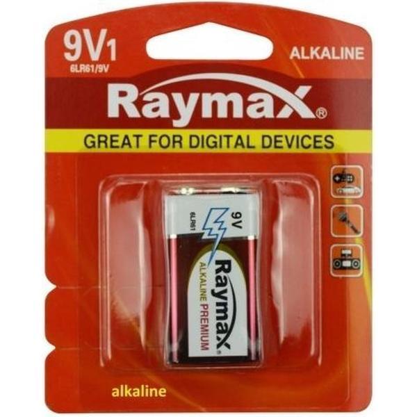 Raymax Batterij 9V 6LR22 Alkaline
