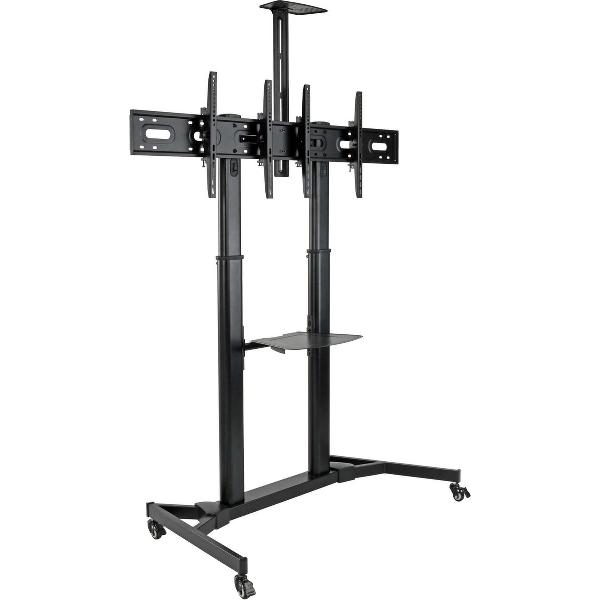 Tripp Lite DMCSD3545M flat panel vloer standaard 114,3 cm (45'') Draagbare flatscreen vloerstandaard Zwart