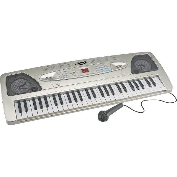 Zennox digitaal, electronisch keyboard & microfoon |opname en weergave | 54 toetsen | piano voor beginners
