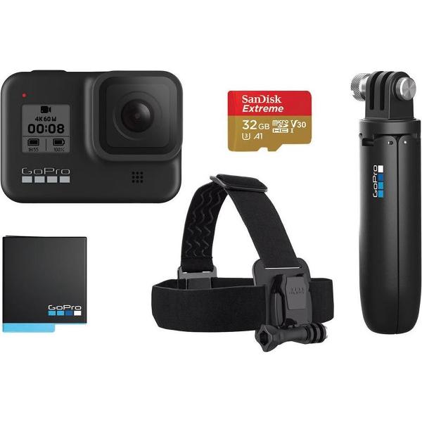 GoPro HERO8 Black Bundel - met extra accessoires
