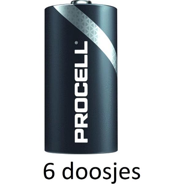 6x Procell Alkaline C/LR14 10 pack -